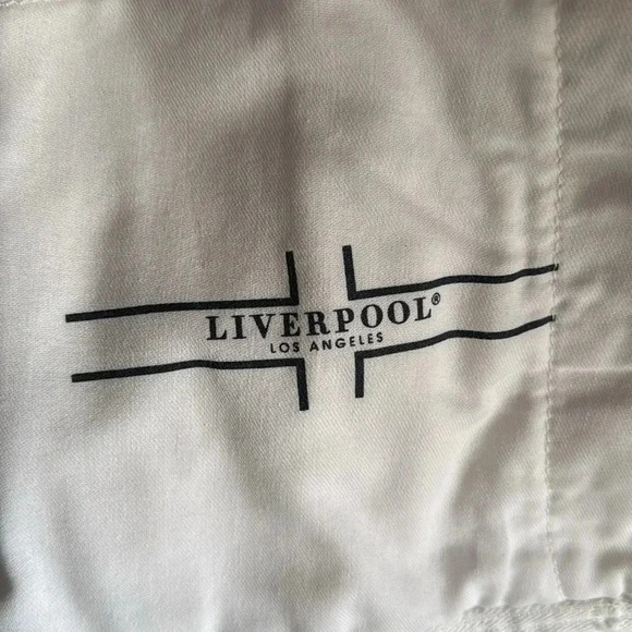 Liverpool Los Angeles White Jean Jacket - Medium. GUC - Picture 9 of 9